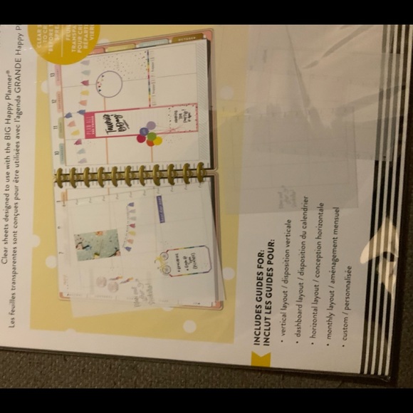 Happy Planner Sticker Planner Guide for the “”BIG” Planner - Picture 1 of 4